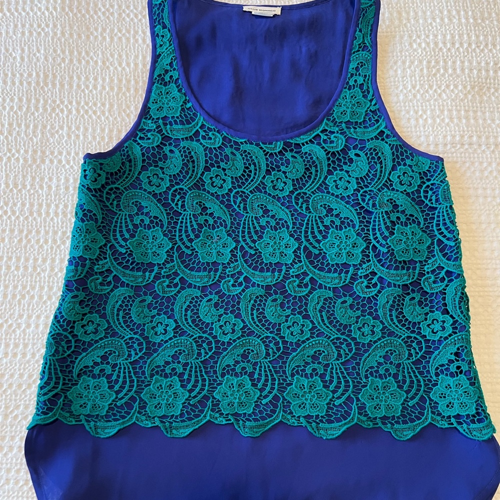 Club Monaco crochet tank
